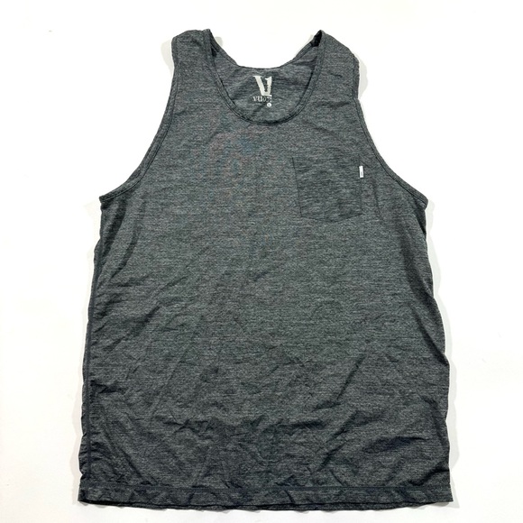Vuori Mens Tradewind Performance Tank Top Grey - Picture 1 of 6